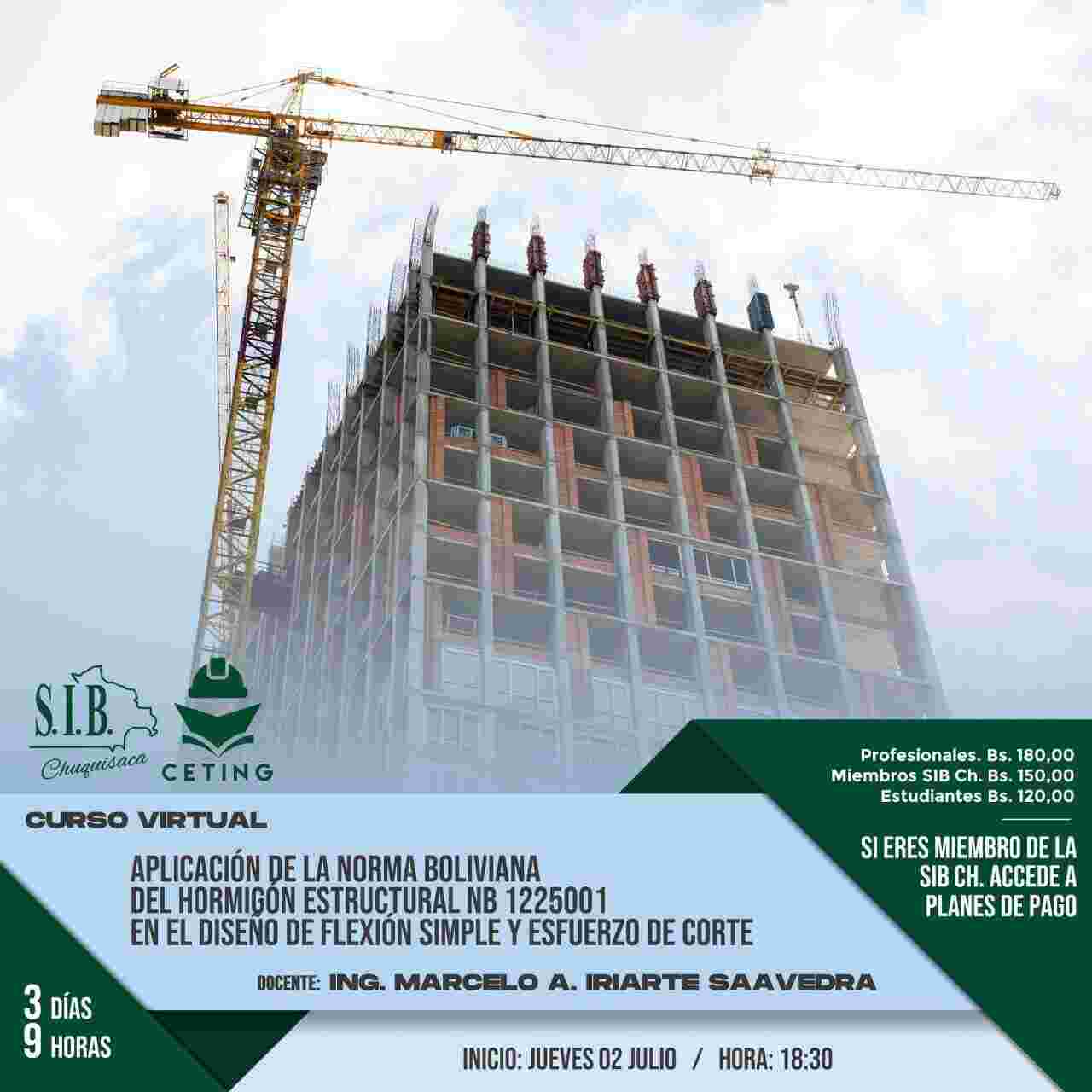 Aplicación de la norma boliviana Hormigón