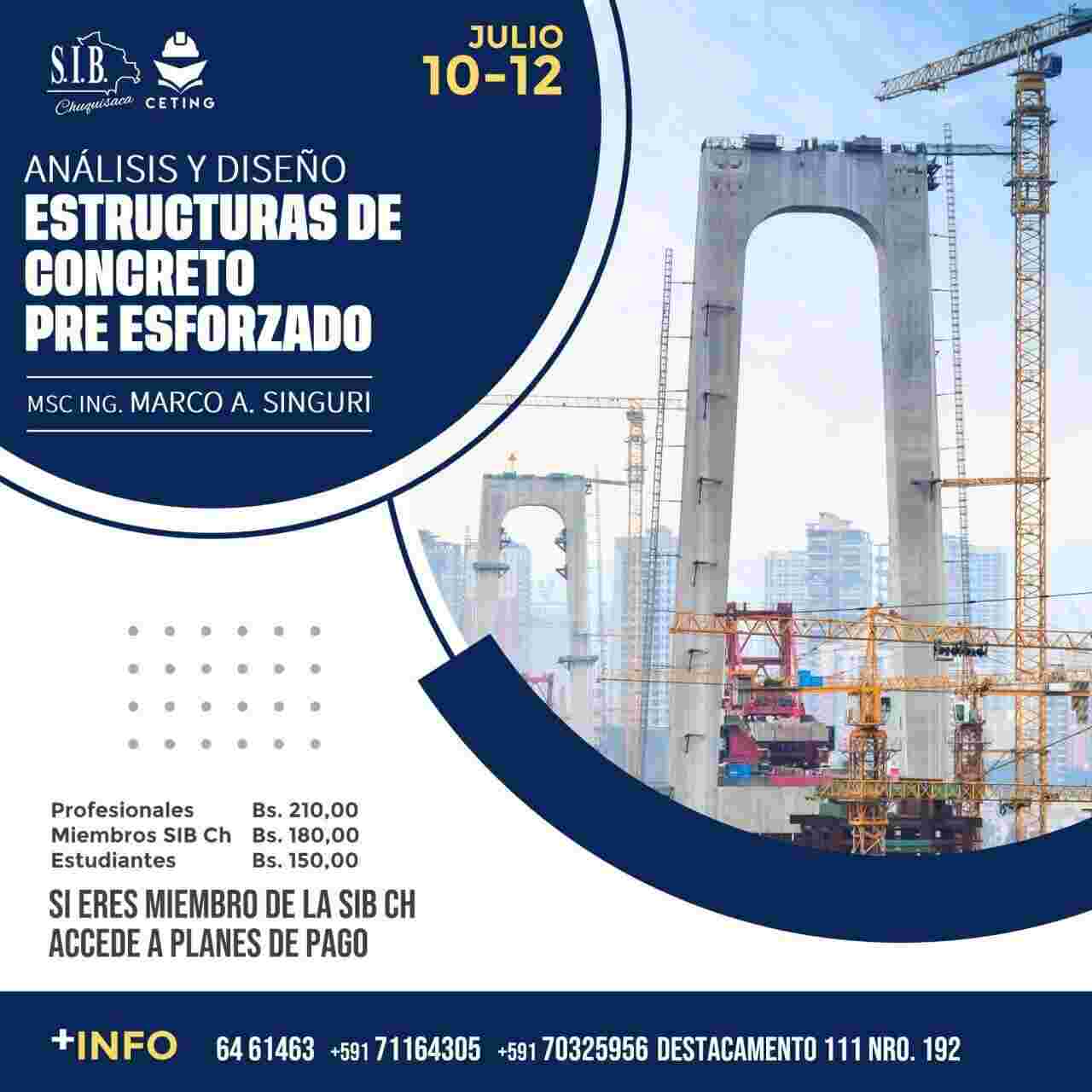 Aplicación de la norma boliviana Hormigón