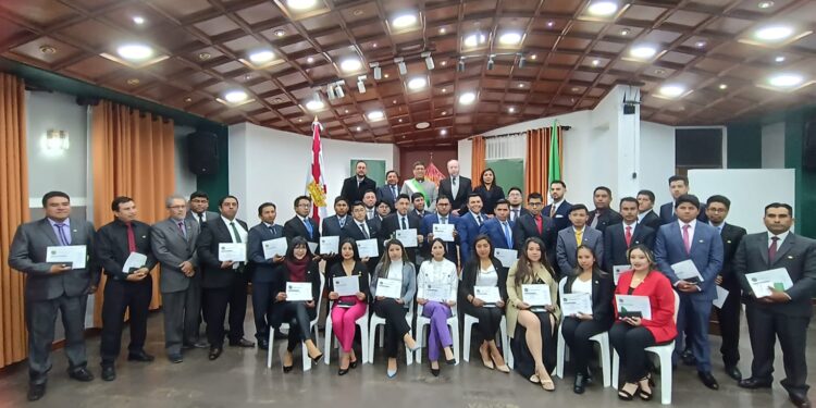 Acto de Juramento de nuevos miembros de la SIB Chuquisaca