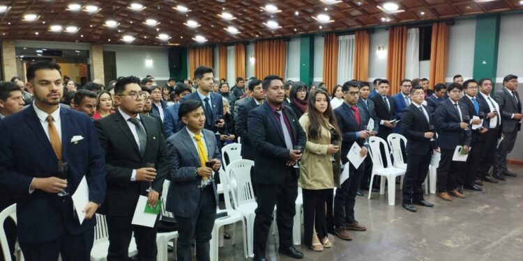 Acto de Juramento de nuevos miembros de la SIB Chuquisaca