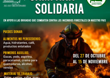 Campaña solidaria en apoyo a las Brigadas que combaten los incendios forestales