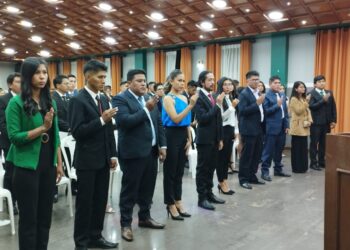 Juramento de nuevos miembros