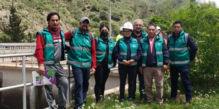 Inspección a la Planta de Tratamiento de Aguas Servidas