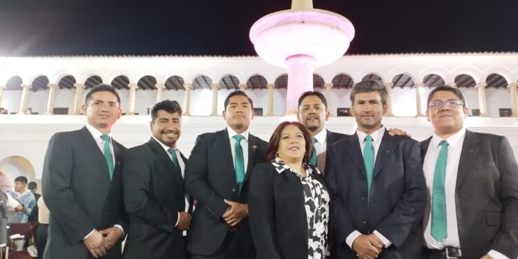 La SIB Chuquisaca participó del solemne acto en Homenaje a los 4 Siglos de la Universidad