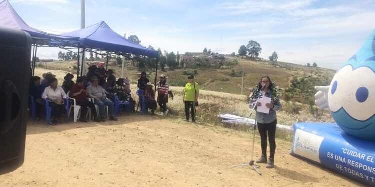 Entrega de obra del Proyecto de ampliación de Redes de Agua Potable