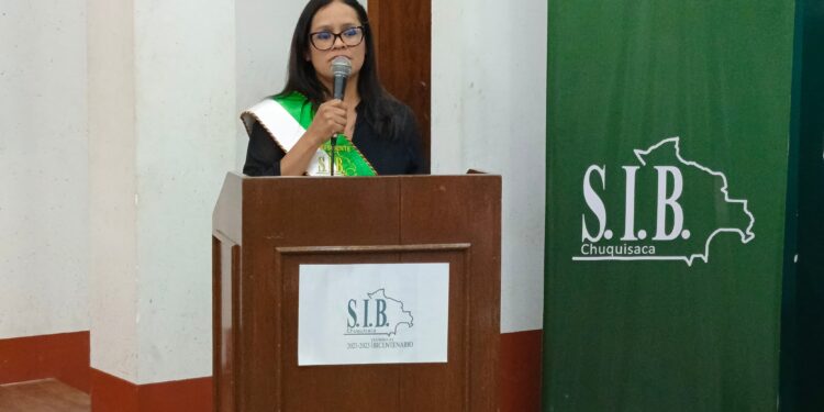 Juramento de nuevos miembros de la SIB Chuquisaca