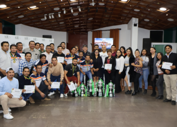 Premiación a los deportistas medalleros de los XXVII Juegos Deportivos Nacionales de Ingenieros