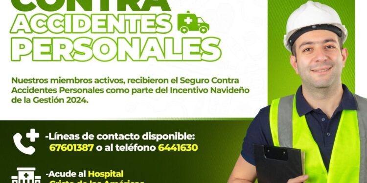 Seguro contra accidentes personales para miembros SIB Chuquisaca