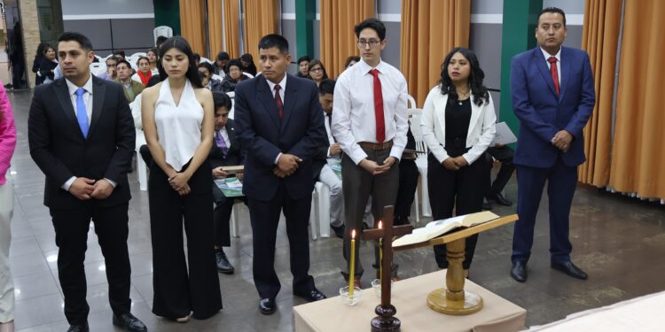 Juramento de nuevos miembros a la SIB Chuquisaca