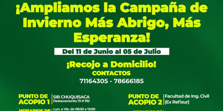 Campaña de Invierno: «Abrigos de esperanza»