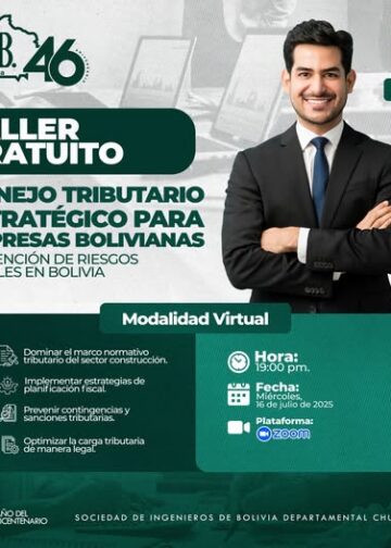 Taller virtual: Manejo Tributario Estratégico para Empresas Bolivianas