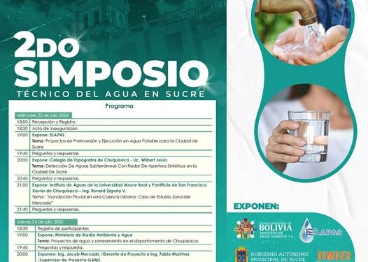 II Simposio Técnico del Agua en Sucre