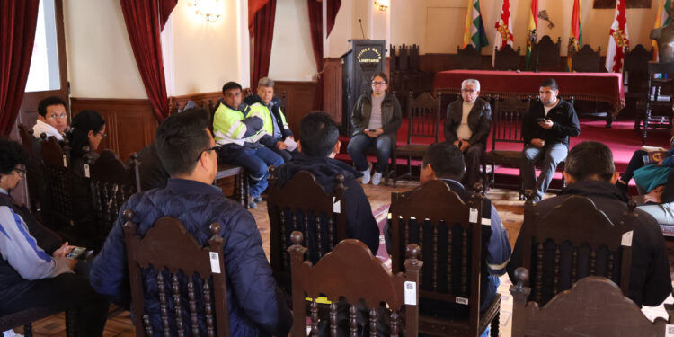 Reunión de coordinación técnica sobre el Proyecto de la Nueva Terminal de Buses