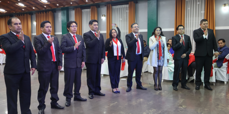 El Colegio de Ingenieros en Sistemas e Informática de Chuquisaca posesionó a su Directorio Gestión 2025-2027