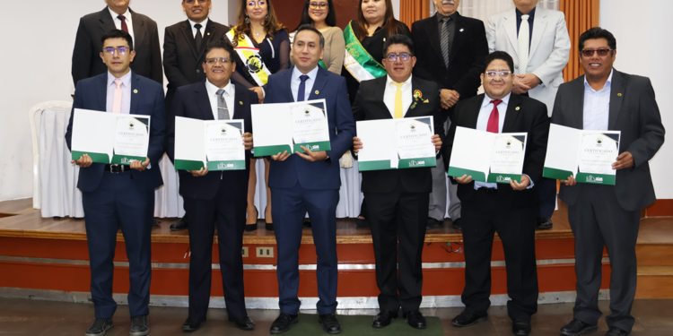 El Colegio de Ingenieros Industriales de Chuquisaca celebró su primer aniversario