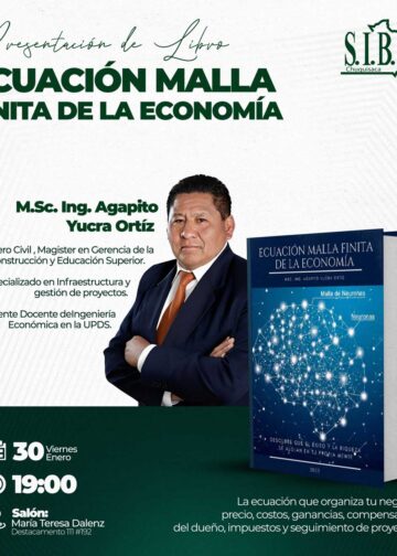 Presentación de libro: Ecuación Malla Finita de la Economía