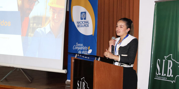 Nacional Seguros presentó los beneficios y soluciones integrales para los miembros SIB Chuquisaca