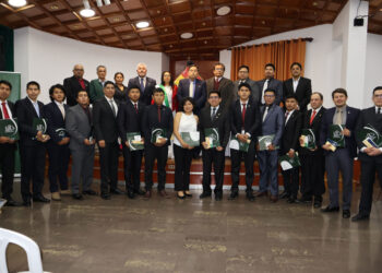 Juramento de Ley de nuevos miembros de la SIB Chuquisaca