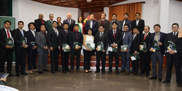 Juramento de Ley de nuevos miembros de la SIB Chuquisaca