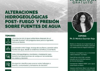 Webinar: Alteraciones Hidrogeológicas Post-Fuego y Presión sobre fuentes de Agua